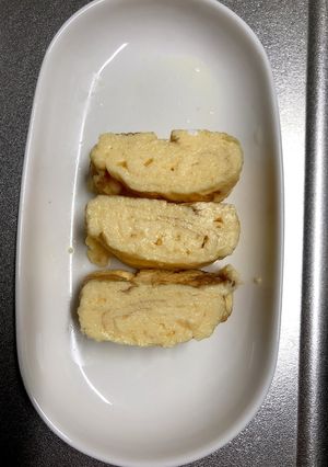 卵１個で卵焼き-レシピのメイン写真