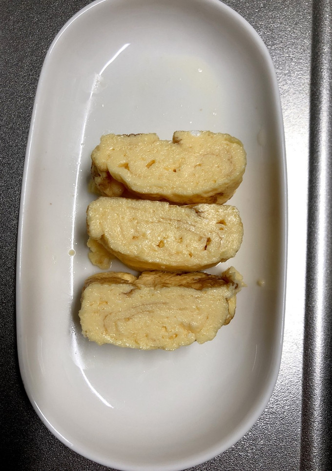 卵１個で卵焼き-レシピのメイン写真