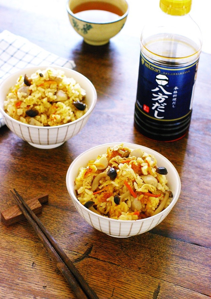 里芋としめじの炊き込みご飯-レシピのメイン写真