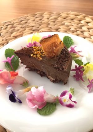 ローフード アボバナナチョコケーキ-レシピのメイン写真