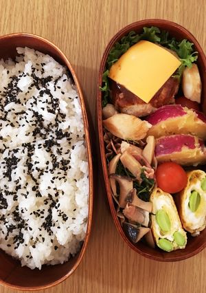 2019.10.9お弁当-レシピのメイン写真