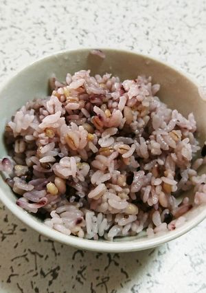 雑穀米に岩塩☆-レシピのメイン写真