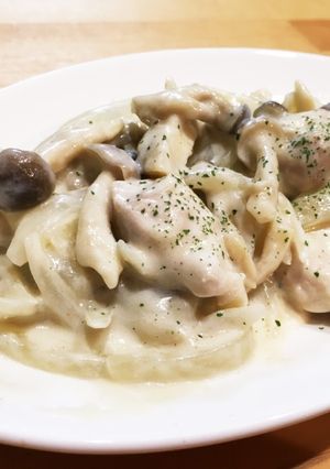 鶏肉ときのこのチーズクリーム煮-レシピのメイン写真