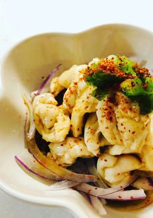 レンジで簡単♬鶏皮ポン酢-レシピのメイン写真