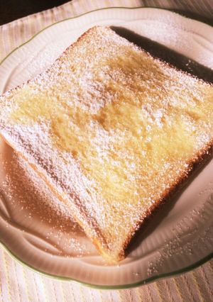 ホットケーキシロップのトースト♪-レシピのメイン写真