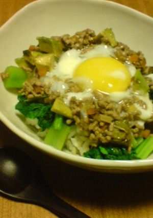野菜もたっぷり♪ヘルシーそぼろ丼♪-レシピのメイン写真