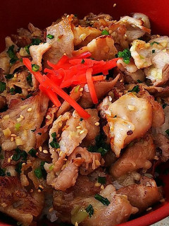 めちゃくちゃ簡単ねぎ塩豚丼-レシピのメイン写真