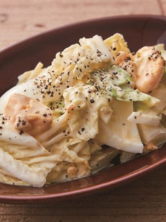 白菜とゆで卵のクリームサラダ-レシピのメイン写真