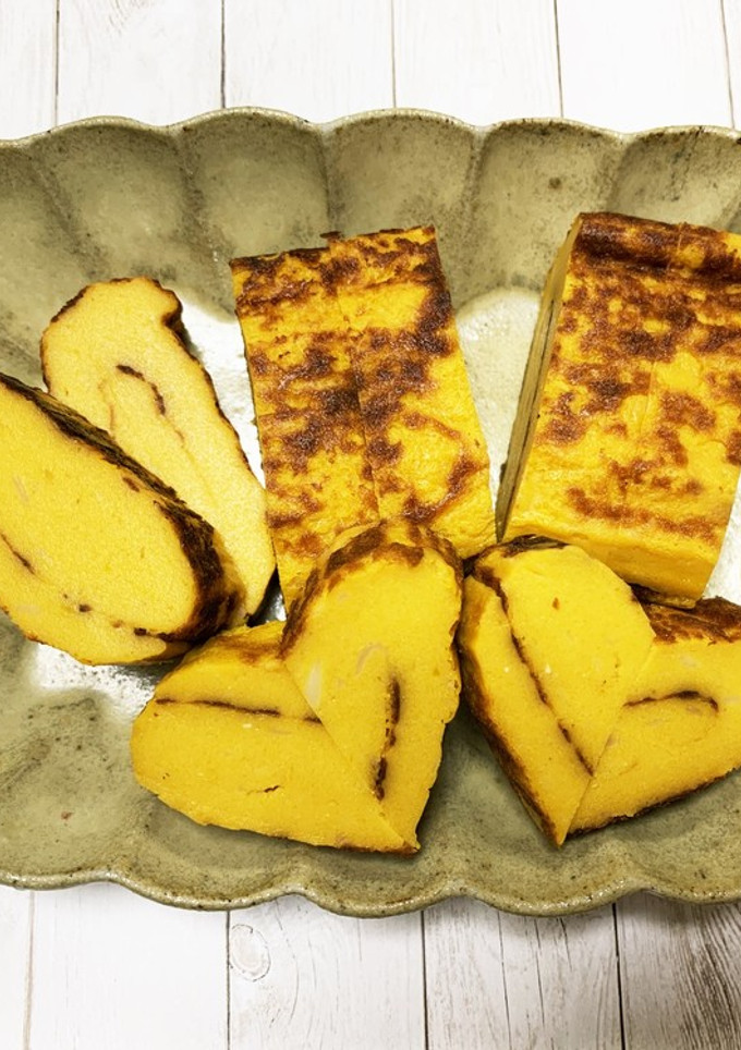 卵乳なし☆かぼちゃのたまご焼き風-レシピのメイン写真
