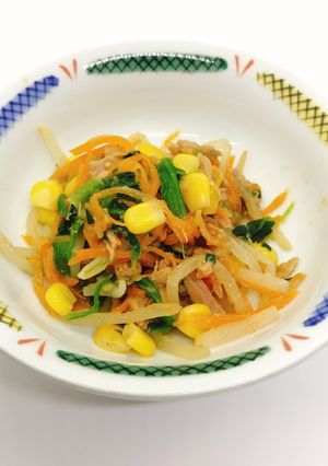 【病院】カラフルあえ【給食】-レシピのメイン写真