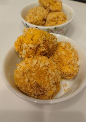 揚げない!かぼちゃコロッケ風-レシピのメイン写真