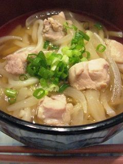 かしわとたまねぎのうどん☆鶏なんば風-レシピのメイン写真