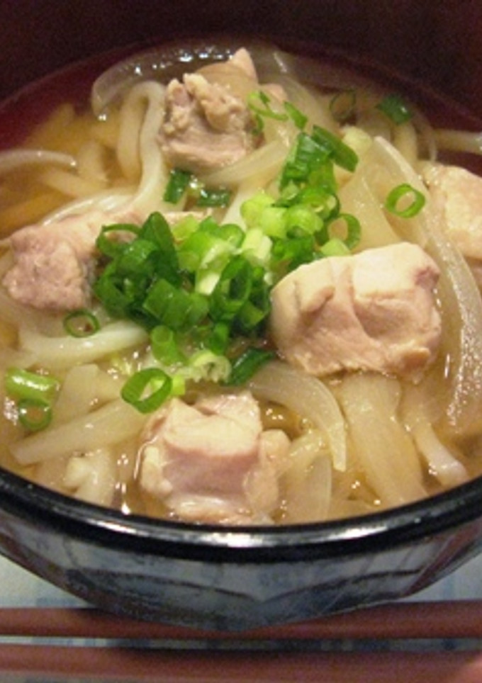 かしわとたまねぎのうどん☆鶏なんば風-レシピのメイン写真