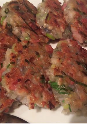 材料3つ☆腸のお掃除☆蓮根餅-レシピのメイン写真