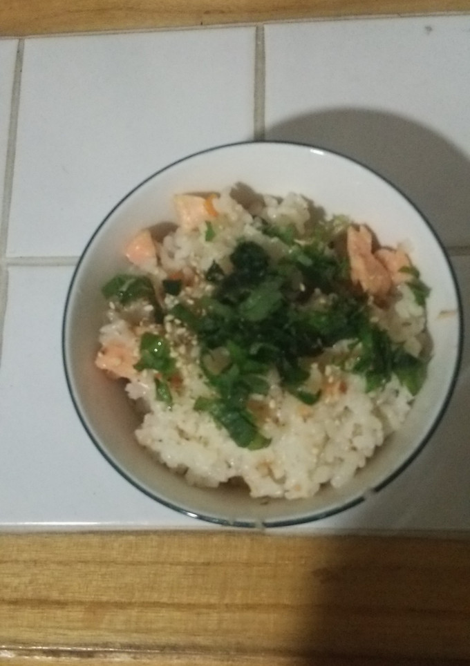 秋の鮭としめじの炊き込み御飯-レシピのメイン写真