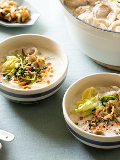 豆乳鍋を簡単アレンジ!シェントウジャン鍋-レシピのメイン写真