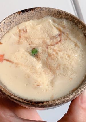 ズボラ母ちゃんの簡単茶碗蒸し★離乳食-レシピのメイン写真