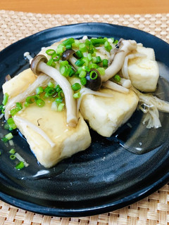 きのこのあんかけ豆腐-レシピのメイン写真