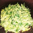 水菜が余った時の炒め物に!