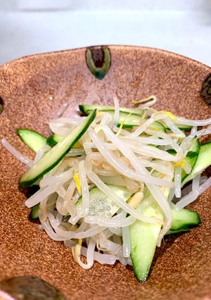 簡単副菜・もやしのごまポン-レシピのメイン写真