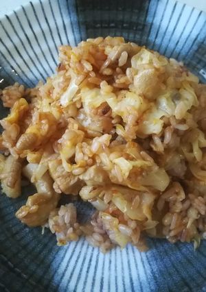 ホルモンチャーハン-レシピのメイン写真