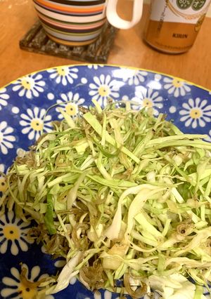 モリモリ食べるキャベツジャコサラダ-レシピのメイン写真