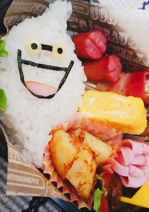 キャラ弁!妖怪ウォッチ弁当-レシピのメイン写真