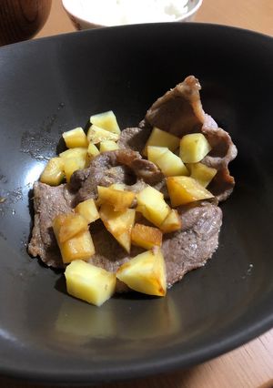 【下味冷凍】生姜焼き用豚とじゃがいも炒め-レシピのメイン写真