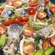 鯖の水煮缶でアクアパッツァ風✩.*˚