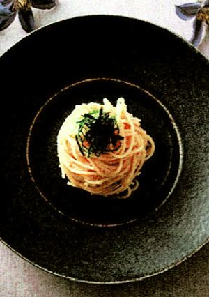 「毎月作る、世界の料理」明太子パスタ-レシピのメイン写真