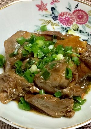 鶏レバーのソース煮-レシピのメイン写真