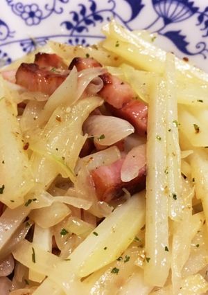 メークインとベーコンのシャキシャキ炒め-レシピのメイン写真
