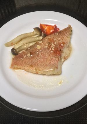 昆布出汁とスターアニスのアクアパッツァ-レシピのメイン写真