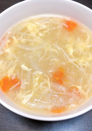 えのきと卵の中華スープ-レシピのメイン写真