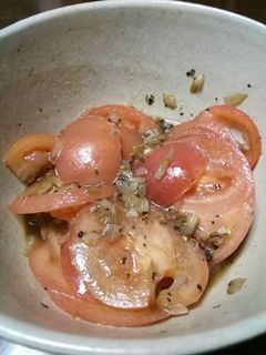 トマトのバルサミコサラダ-レシピのメイン写真