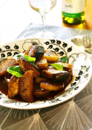 焼きブリ大根＊バルサミコ風味-レシピのメイン写真