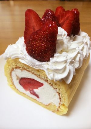 カルピス風味ホイップで爽やかケーキ♪-レシピのメイン写真