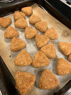 オーブンで焼きおにぎり-レシピのメイン写真