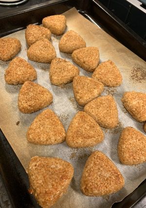 オーブンで焼きおにぎり-レシピのメイン写真