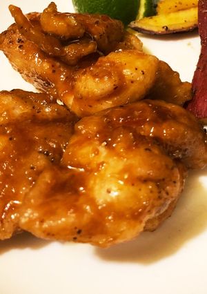赤穂市学校給食で大人気　鶏肉のレモン漬け-レシピのメイン写真