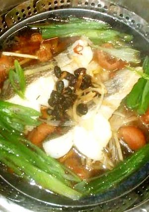 タラの豆豉蒸し♪簡単老化物質AGEs防止-レシピのメイン写真