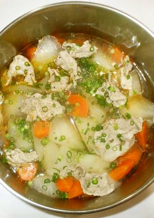 豚肉と大根のにんにく煮♪簡単-レシピのメイン写真