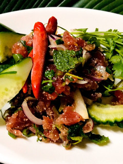 タイ料理 マグロのラープ-レシピのメイン写真