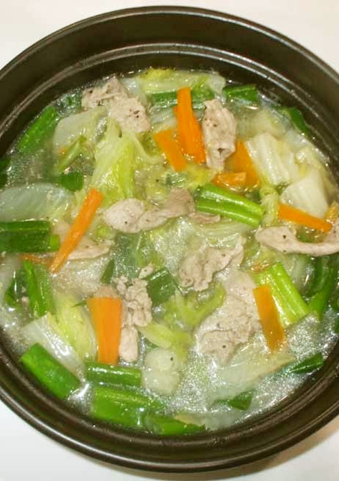 豚肉白菜のスープ♪簡単-レシピのメイン写真