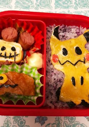 ポケモンハロウィン弁当★ミミッキュ-レシピのメイン写真
