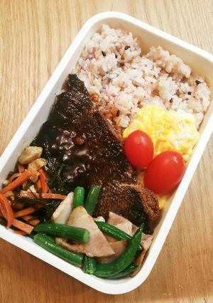 お弁当(10/10)カレイの煮付-レシピのメイン写真