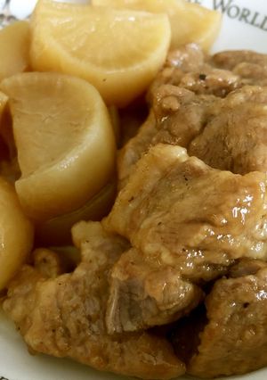 豚かたまり肉と大根の煮込み-レシピのメイン写真