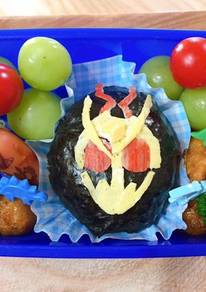 仮面ライダーゼロワン子供のお弁当-レシピのメイン写真