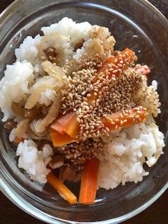 納豆とシンプル切り干し大根のまぜご飯-レシピのメイン写真