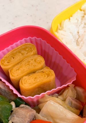 甘い卵焼き-レシピのメイン写真